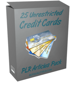 25 ARTICLES ABOUT MANAGING CREDIT CARDS - (PERFECT FOR BLOGGERS)