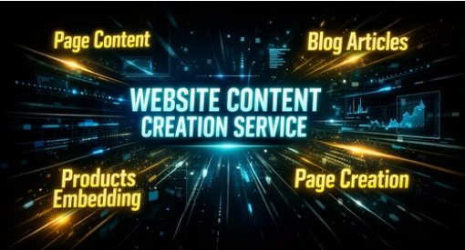WEBSITE CONTENT CREATION SERVICE *ONLY $65 PER PAGE* Compare w/ other agencies!