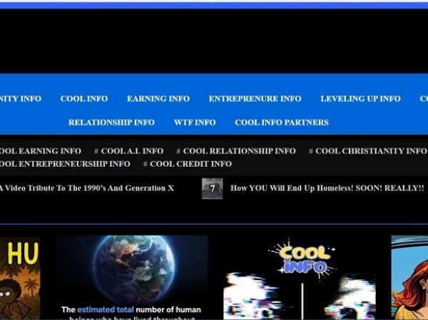 COOL INFO (WTF NEWS!) Blogging Website for sale (*45 Blogs* = A CASH MACHINE!!)