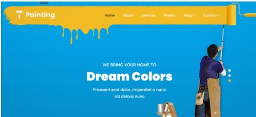 PAINTER- Website for sale - (For the self-employed)