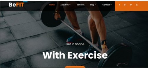 PERSONAL TRAINER - Website for sale - (For the self-employed)