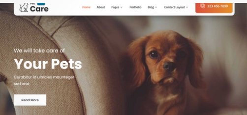 PET SITTER / WALKER/ SERVICES - Website for sale - (For the self-employed)