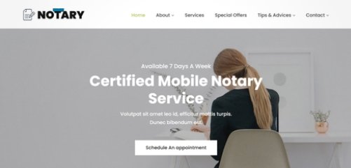NOTARY - Website for sale - (For the self-employed) - Is this your job or side gig?
