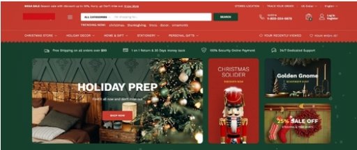 Christmas Store Website For Sale - *(Be ready to sell your stuff this Holiday Season!)*