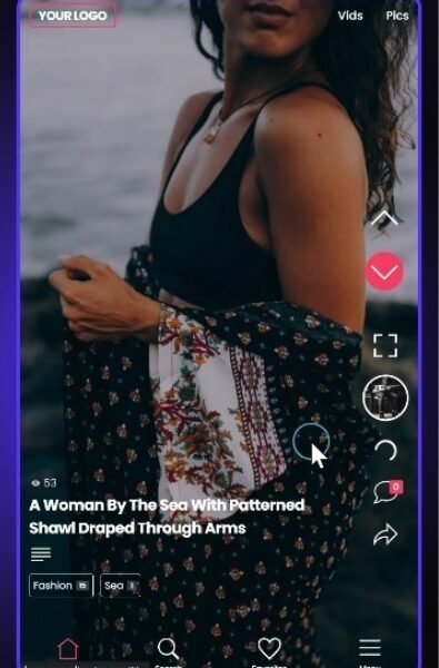 TikTok Clone WEBSITE FOR SALE - videos and pics... *(SUPER COOL!)*