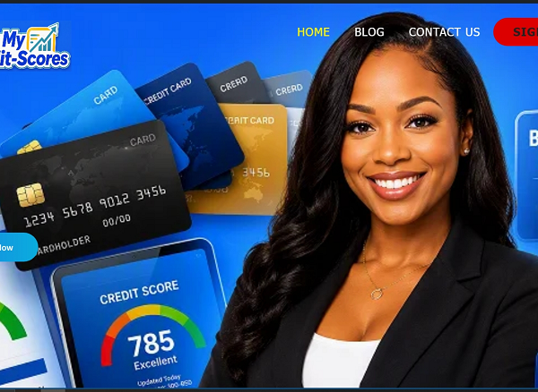 CREDIT BUILDER CARD Referral Website For Sale - *($Earn $20 For Every Referral)